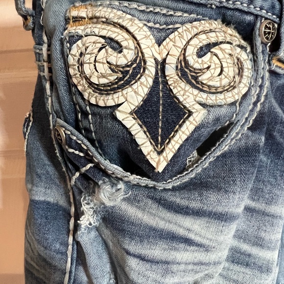 Men’s Affliction cooper jeans size 31 - Picture 4 of 8